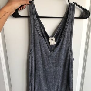 Free People Grey Tank